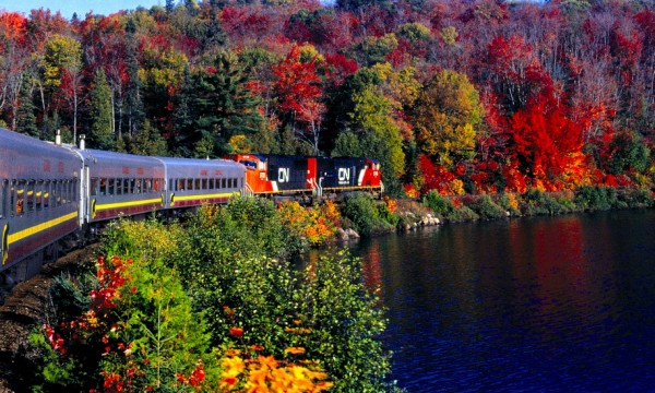 Fall-Train-Lake